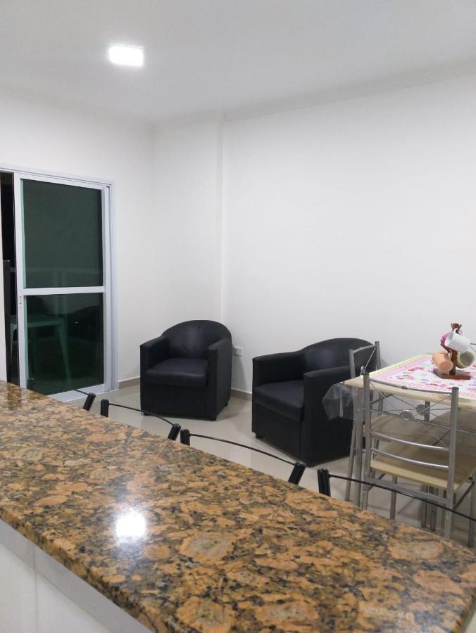 Apartamento Temporada Pe Na Areia Mongaguá Buitenkant foto