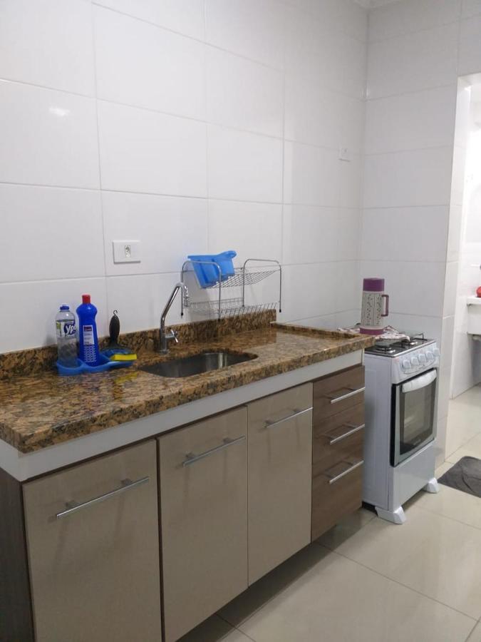 Apartamento Temporada Pe Na Areia Mongaguá Buitenkant foto