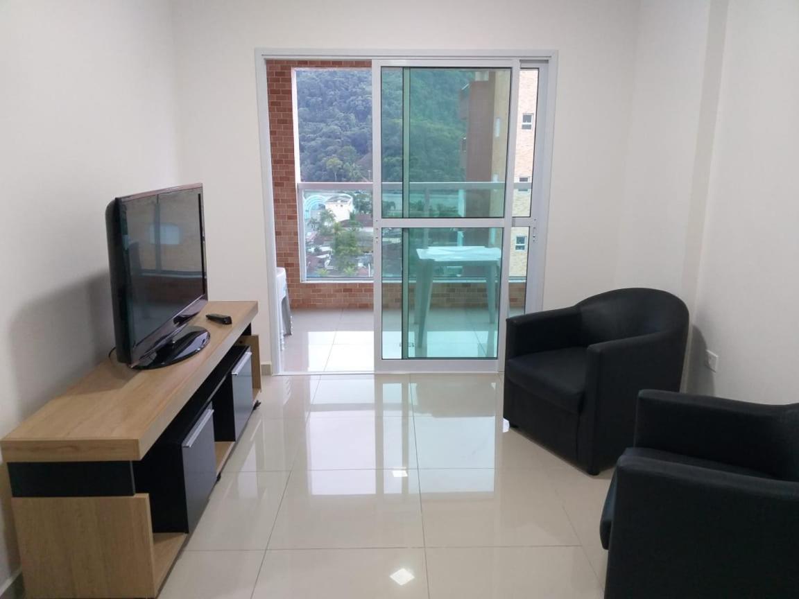 Apartamento Temporada Pe Na Areia Mongaguá Buitenkant foto