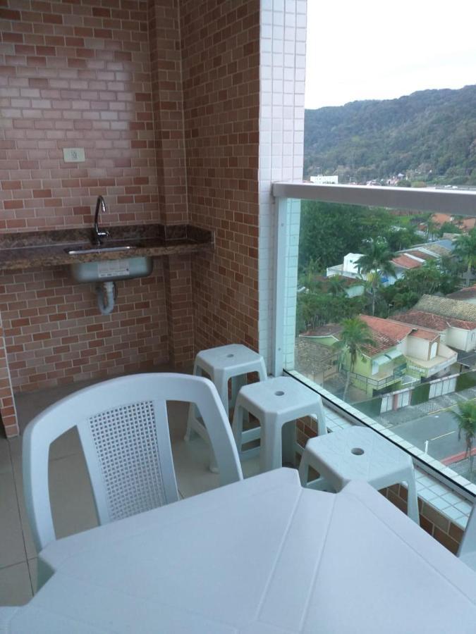 Apartamento Temporada Pe Na Areia Mongaguá Buitenkant foto
