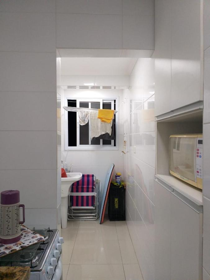 Apartamento Temporada Pe Na Areia Mongaguá Buitenkant foto