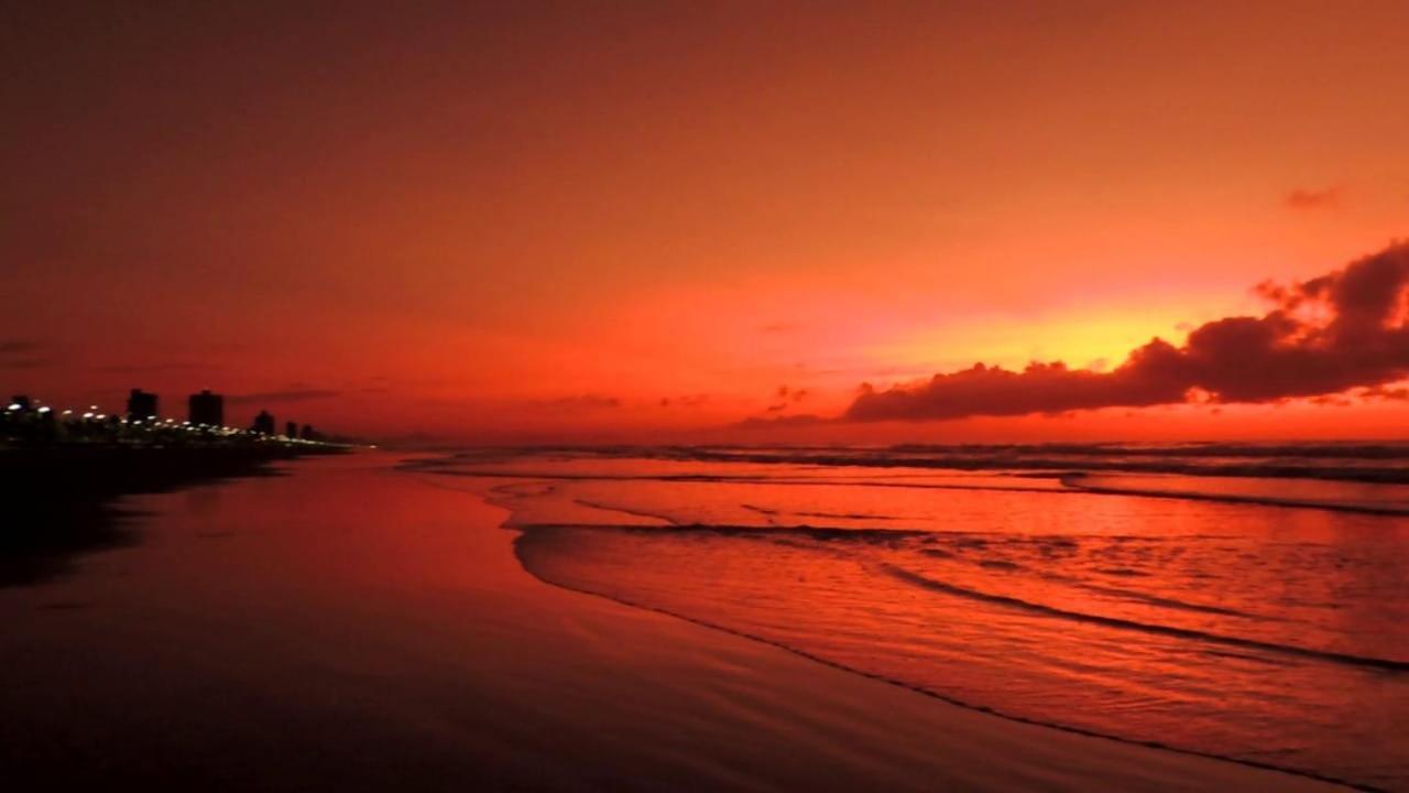 Apartamento Temporada Pe Na Areia Mongaguá Buitenkant foto